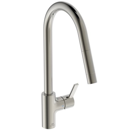 Mitigeur de cuisine Gusto douchette extractible 1 jet gris orage