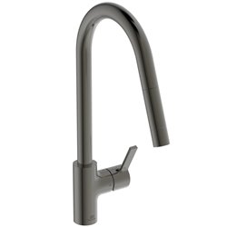 Mitigeur de cuisine Gusto douchette extractible 1 jet gris magnétique