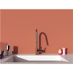 Mitigeur de cuisine Gusto douchette extractible 1 jet cuivre brossé