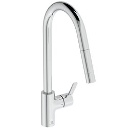 Mitigeur de cuisine Gusto douchette extractible 2 jets chromé