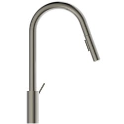 Mitigeur de cuisine Gusto douchette extractible 2 jets gris orage