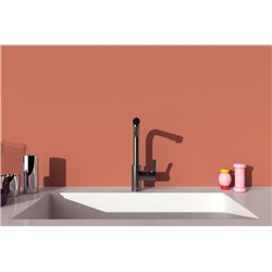 Mitigeur de cuisine Gusto tube L 2 jets gris magnétique