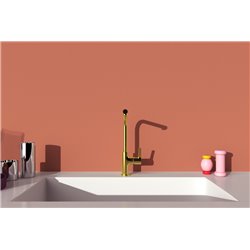 Mitigeur de cuisine Gusto tube L or brossé