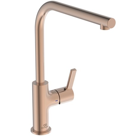 Mitigeur de cuisine Gusto tube L cuivre brossé