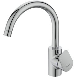 Mitigeur de cuisine Kheops Blue Start bec tube chromé