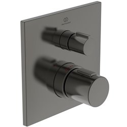 Mitigeur douche à encastrer Ceratherm C100 Gris magnétique