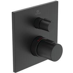 Mitigeur douche à encastrer Ceratherm C100 Noir mat