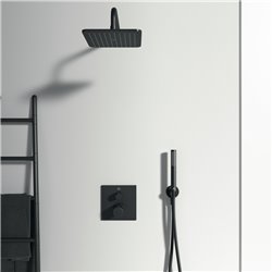 Mitigeur douche à encastrer Ceratherm C100 Noir mat