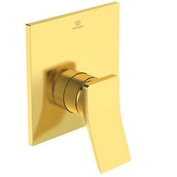 Mitigeur douche à encastrer Conca Or brossé