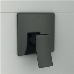 Mitigeur douche à encastrer Conca Gris magnétique