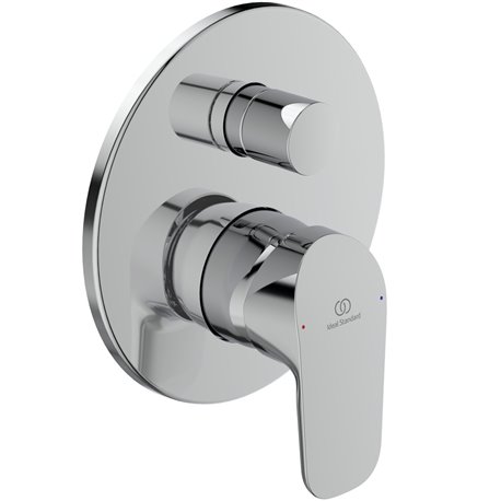 Mitigeur bain-douche à encastrer Ceraflex chromé