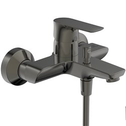 Mitigeur avec ensemble bain-douche Connect Air gris magnétique