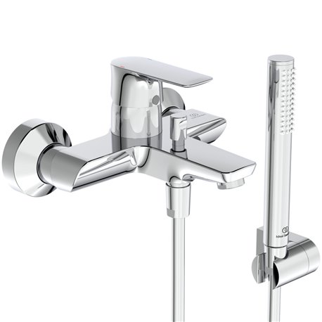Mitigeur avec ensemble bain-douche Connect Air chromé