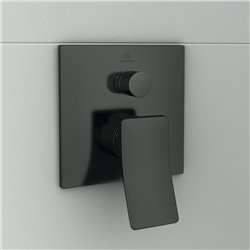 Mitigeur bain-douche à encastrer Conca gris magnétique