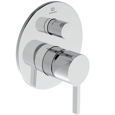 Mitigeur bain-douche à encastrer Joy chromé