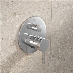Mitigeur bain-douche à encastrer Joy chromé