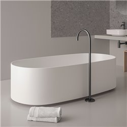 Mitigeur bain-douche sur pieds Joy gris magnétique