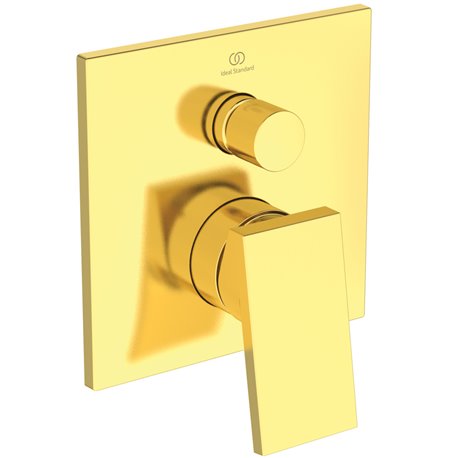 Mitigeur bain-douche à encastrer Extra or brossé