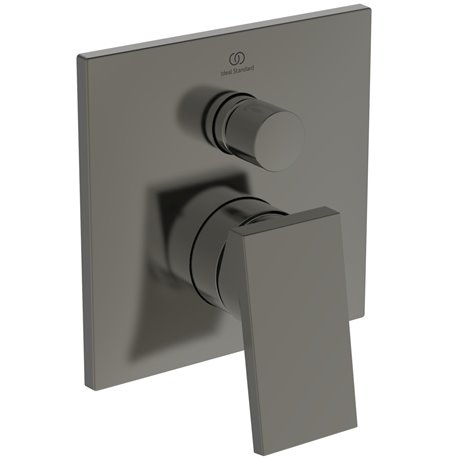 Mitigeur bain-douche à encastrer Extra gris magnétique