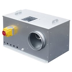 Caisson de ventilation CACB ECM 1500 m3/h Coudé à 90° Dépressostat + interrupteur