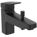 Mitigeur bain-douche monotrou Ceraplan noir mat