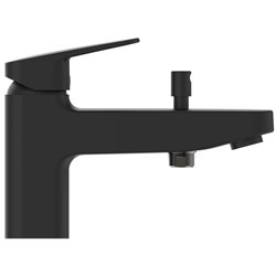 Mitigeur bain-douche monotrou Ceraplan noir mat