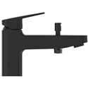 Mitigeur bain-douche monotrou Ceraplan noir mat