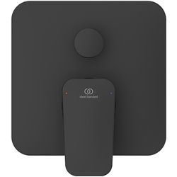 Mitigeur bain-douche à encastrer Ceraplan noir mat