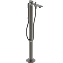 Mitigeur bain-douche sur pieds Conca gris magnétique