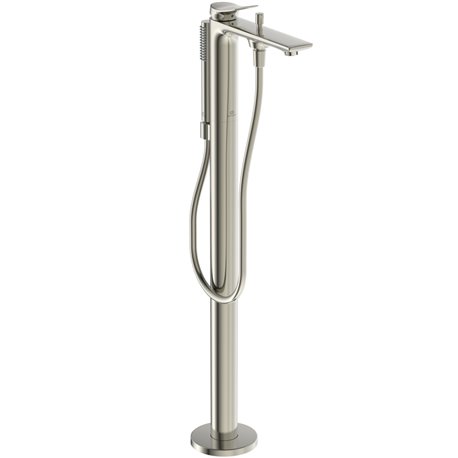 Mitigeur bain-douche sur pieds Conca gris orage
