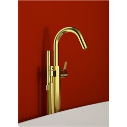 Mitigeur bain-douche sur pieds Joy or brossé
