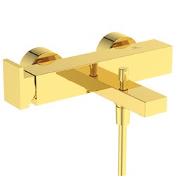 Mitigeur avec ensemble bain-douche Extra or brossé