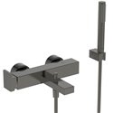 Mitigeur avec ensemble bain-douche Extra gris magnétique