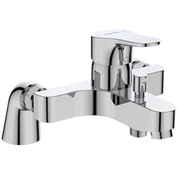 Mitigeur bain-douche colonettes Olyos chromé