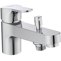 Mitigeur bain-douche monotrou Olyos chromé