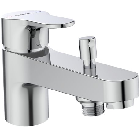 Mitigeur bain-douche monotrou Olyos chromé
