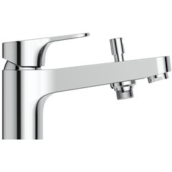 Mitigeur bain-douche monotrou Olyos chromé