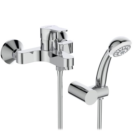 Mitigeur avec ensemble bain-douche Olyos chromé