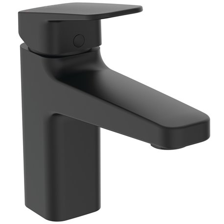 Mitigeur lavabo Ceraplan grande Blue start noir mat sans tirette ni vidage