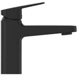 Mitigeur lavabo Ceraplan grande Blue start noir mat sans tirette ni vidage