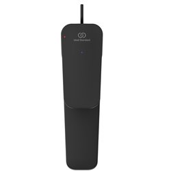 Mitigeur lavabo Ceraplan grande Blue start noir mat avec tirette et vidage bonde métal