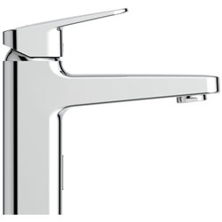 Mitigeur de lavabo Ceraplan chromé double activation