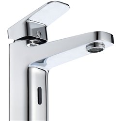Mitigeur de lavabo Ceraplan chromé double activation