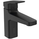 Mitigeur de lavabo Ceraplan noir mat double activation