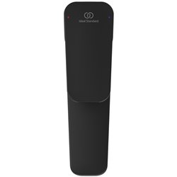 Mitigeur de lavabo Ceraplan noir mat double activation