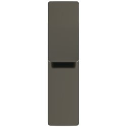 Mitigeur lavabo Conca gris magnétique sans tirette ni vidage
