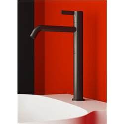 Robinet lavabo Joy réhaussé gris magnétique