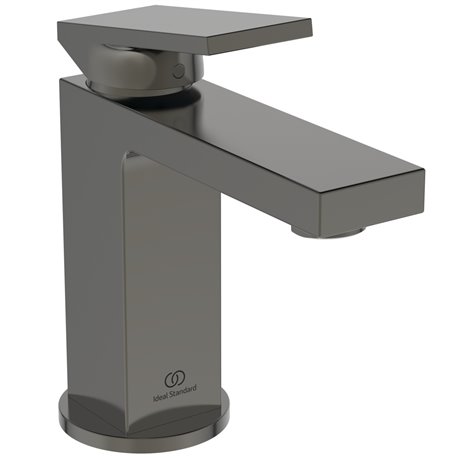 Mitigeur lavabo Extra gris magnétique sans tirette ni vidage