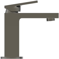 Mitigeur lavabo Extra gris magnétique sans tirette ni vidage