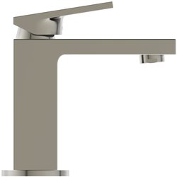 Mitigeur lavabo Extra gris orage sans tirette ni vidage